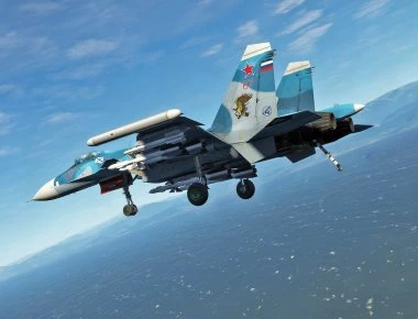 Εντυπωσιακό βίντεο από τις επιχειρήσεις Su-33 πάνω από τη Συρία